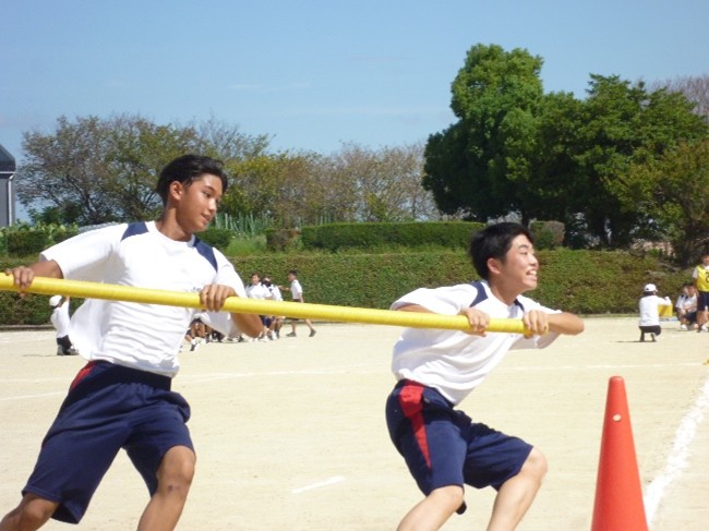 1年生学年種目(台風の目)