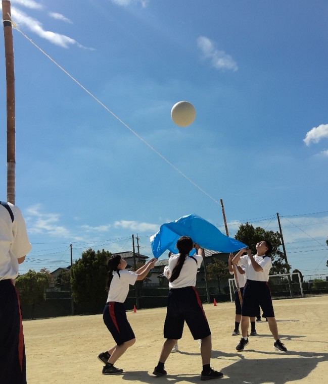 2年生学年種目(射法投射)